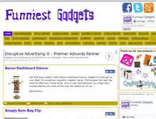 Tablet Screenshot of funniestgadgets.com
